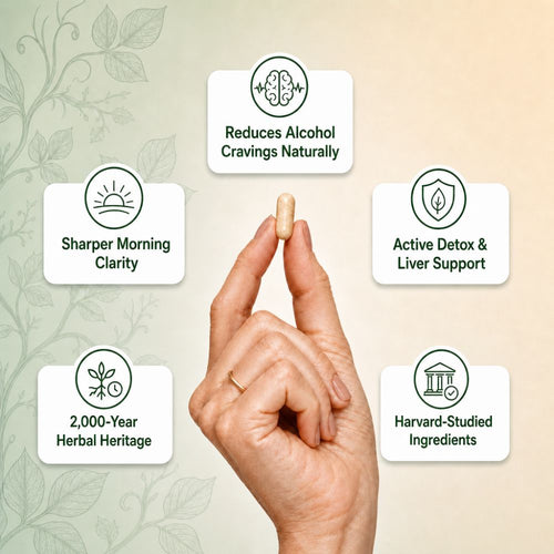 Kudzu Root Capsules - Reduce Alcohol Cravings