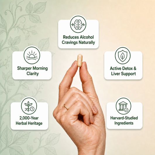 Kudzu Root Capsules - Reduce Alcohol Cravings